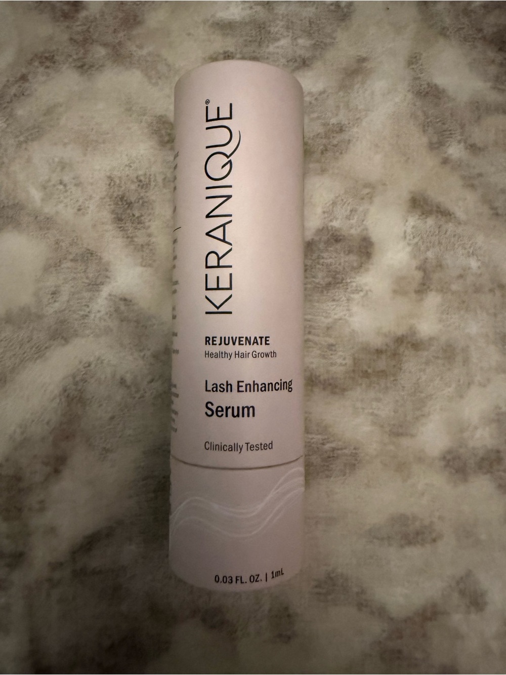 Keranique Rejuvenate Lash Enhancing Serum 1 mL Travel Size New